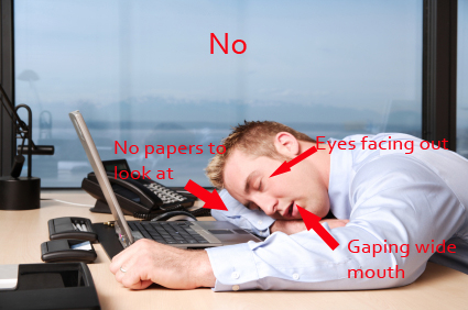 What Is The Best Way To Fall Asleep At Your Desk No Results